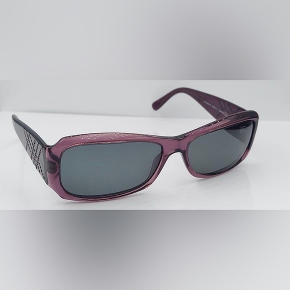 Burberry B4040-B Purple Rectangular Sunglasses Frames - Picture 2 of 7